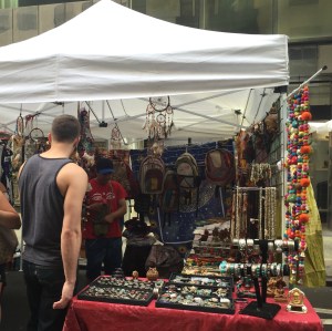 Anil making a sale to another customer